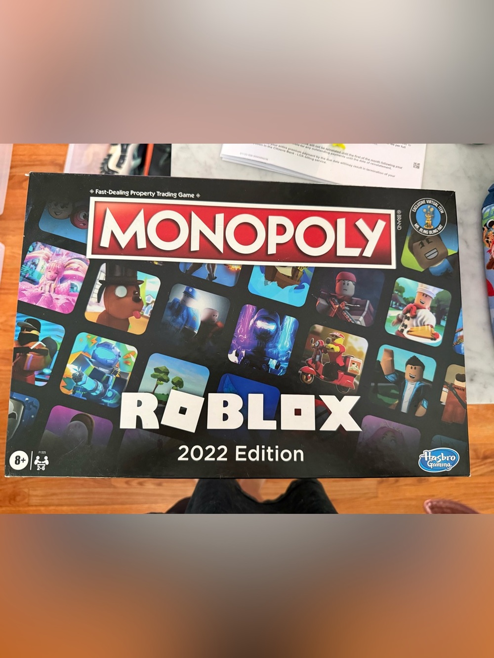 Monopoly Roblox 2022 Edition Board Game